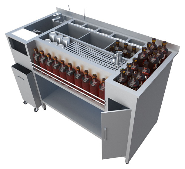 Станция коктейльная BARMADE 2020 (1500х700х900 мм)