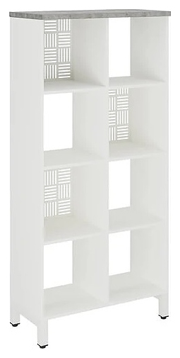 Стеллажная система КОБОР SQ-4X2  white/chicago