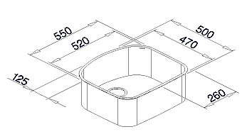 Мойка Blanco Wave 520-U