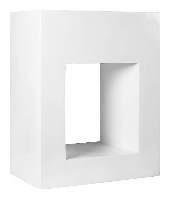 Кашпо Pottery Pots Hole (80х49,5х100 см) Essential, белое матовое
