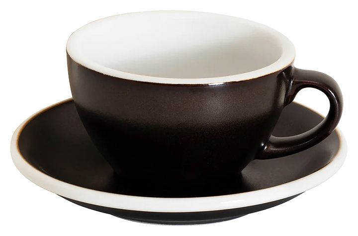 Пара кофейная Loveramics Egg C088-B093B 200 мл, титановая