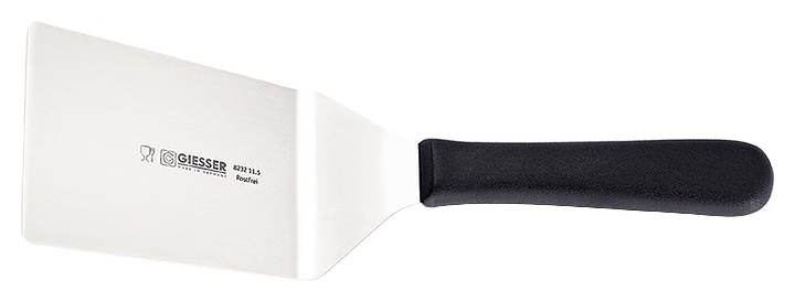 Лопатка Giesser 8232 11,5 L=11,5 см (нерж. сталь / пластик) изогнутая
