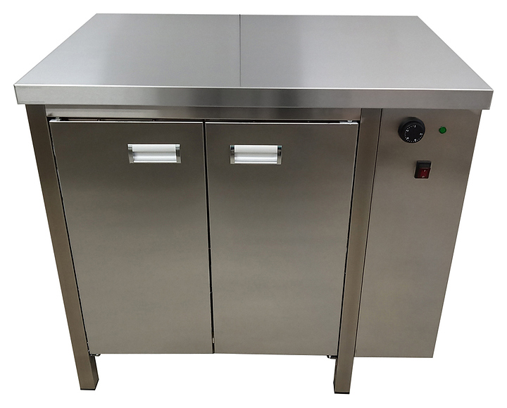 Стол тепловой ЦМИ СТТпДК-120/60 (распашные двери, без борта)