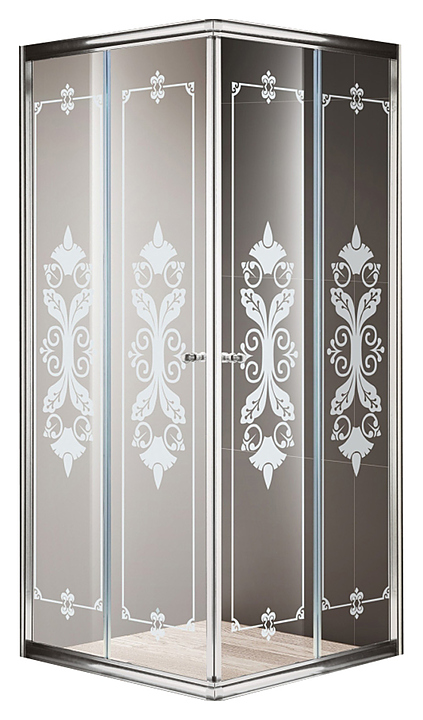 Уголок душевой CEZARES GIUBILEO-A-2-100-SCORREVOLE-CP-Cr 100х100х195 см