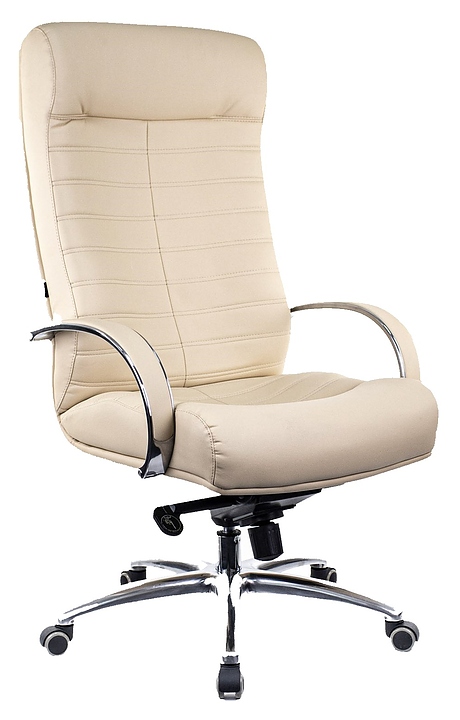 Кресло для руководителя Everprof Orion AL M кожа, бежевое
