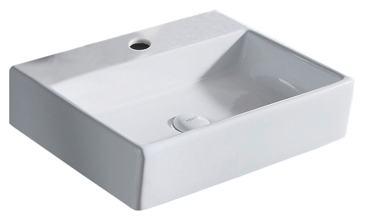 Раковина накладная Azario AZ414 51х36х12 см, фаянс