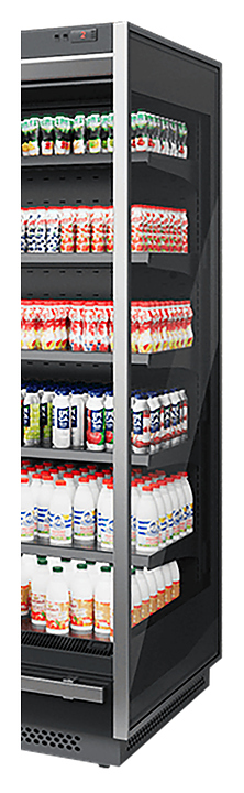 Боковина для горки холодильной Brandford Tesey 2080 металлическая со стеклопакетом правая