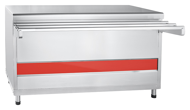 Прилавок-витрина Abat Аста ПВТ-70КМ-02 (нерж. столешница)