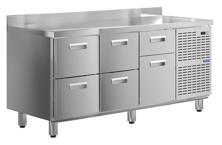 Стол холодильный KAYMAN КСХ-224/70 (6 ящиков)