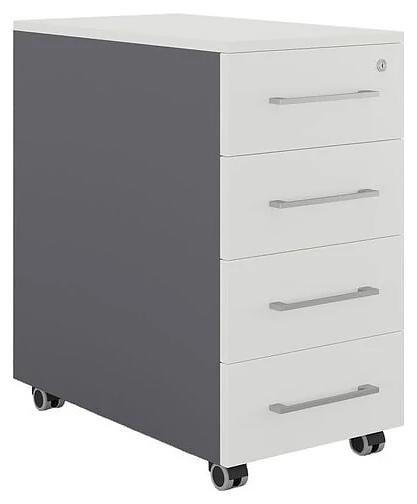 Тумба мобильная КОБОР TМ4-40/50 graphite/premium