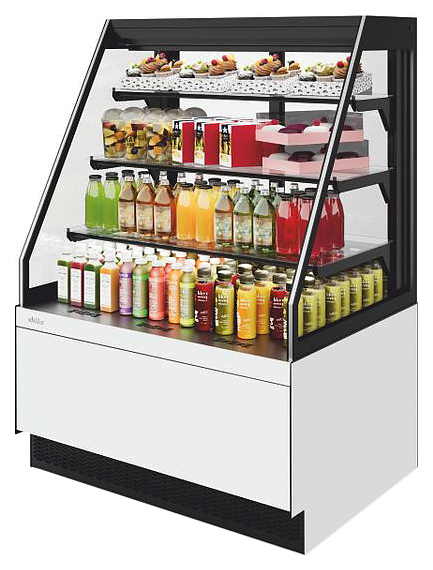 Витрина кондитерская Chilz VETE II KUB OFT 60 белый глянец