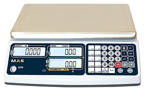 Весы торговые MAS MASter MR1-30