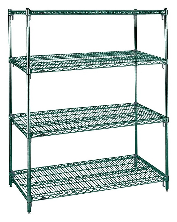 Стеллаж кухонный VX-S Zinc Plating 1372х533х1895 мм оцинк. сталь