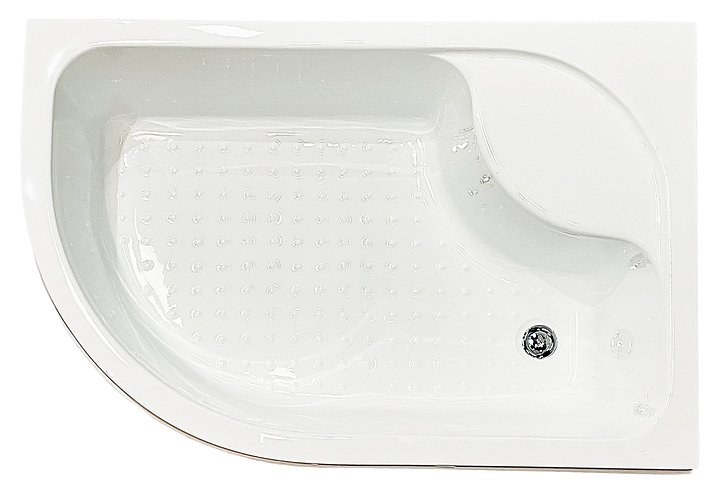 Поддон душевой Royal Bath RB8120BK-R 120х80х45 см, акрил, глубокий