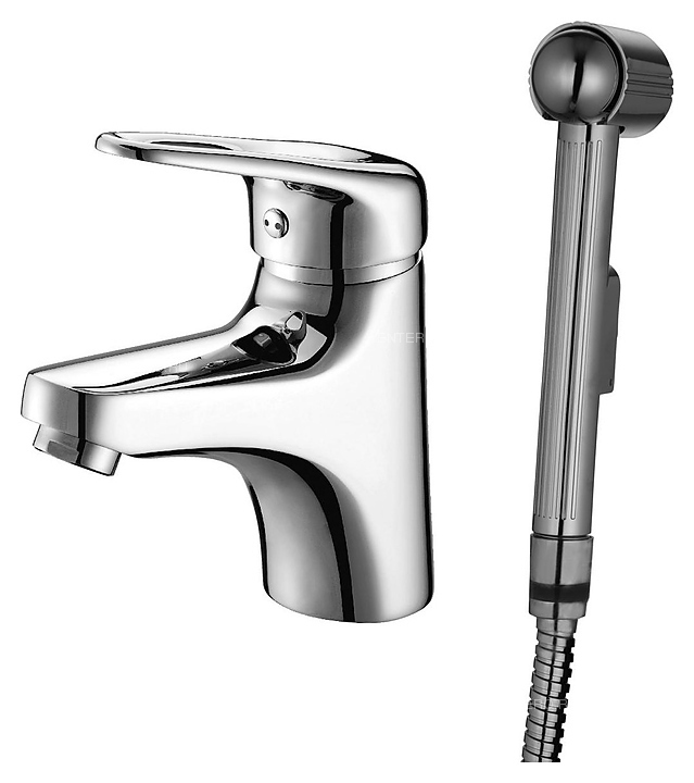 Смеситель для раковины LEMARK Luna LM4116C с гигиеническим душем, хром