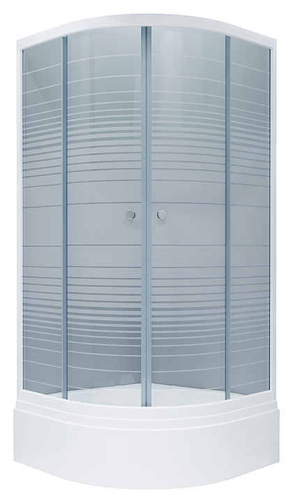 Уголок душевой Triton Полосы 90х90 В