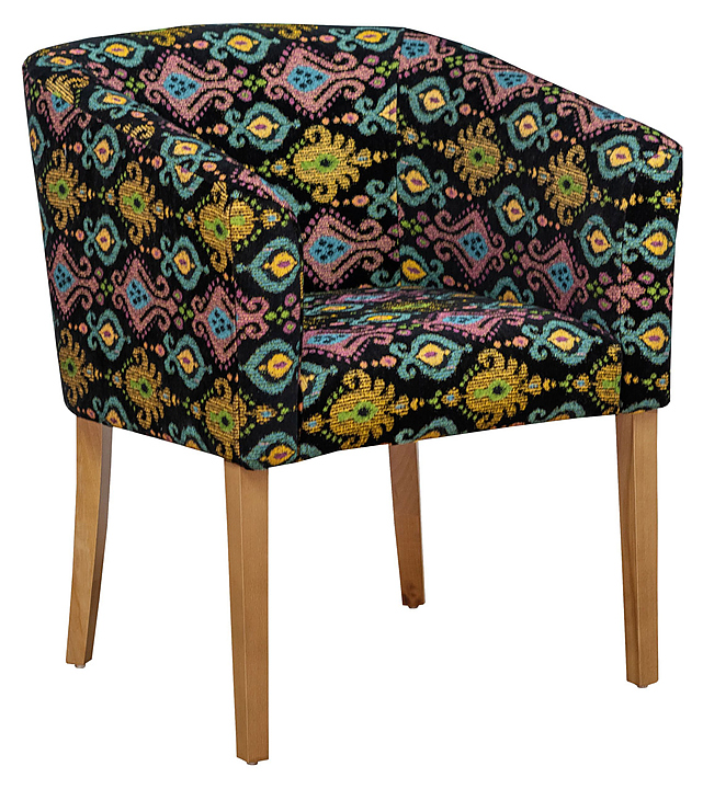 Полукресло ChiedoCover Самбука черный гобелен