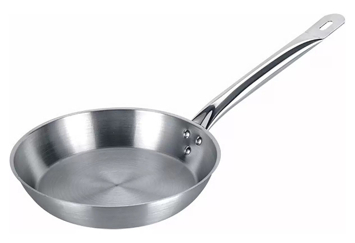 Сковорода VIATTO 101705 d=28 см h=4.8 см (нерж. сталь)