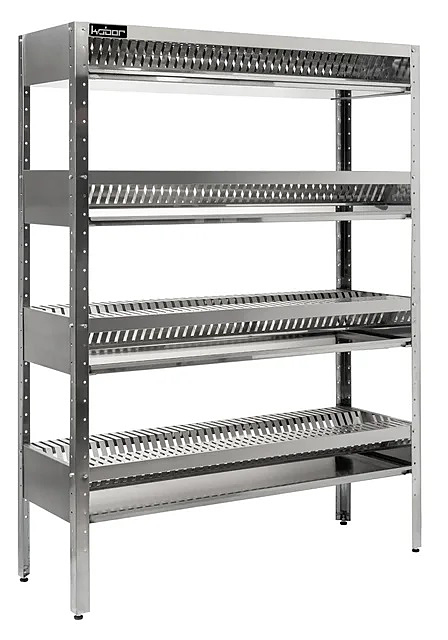 Стеллаж для тарелок КОБОР СКС-90/30/430 (высота 1800)