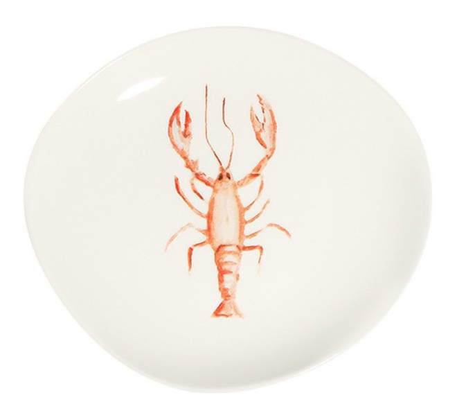 Тарелка основная ID Fine Lobster Blue Pebble PBL27DZ-ID1019 27 см