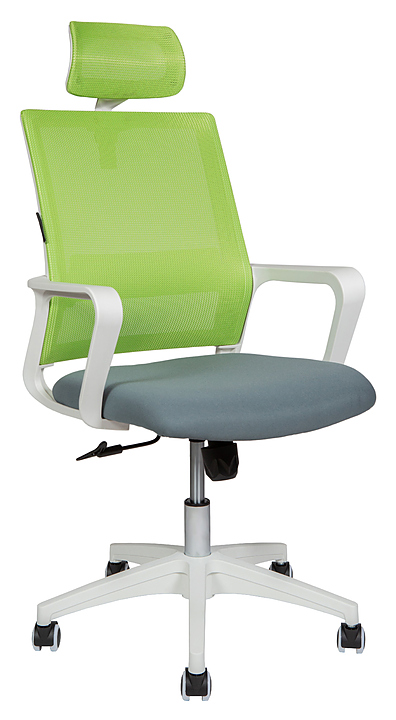 Кресло NORDEN Бит белый+зеленый+темно-серый