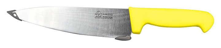 Нож шеф повара MVQ Profi Messer желтая ручка