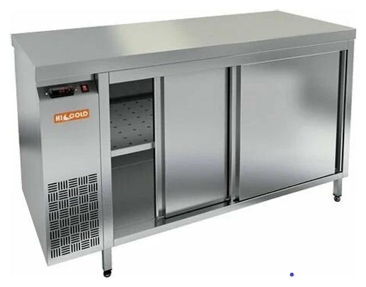 Стол тепловой HICOLD TS 14 GN O, двери-купе