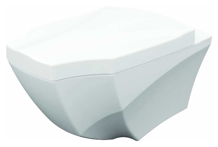 Унитаз подвесной Bien Fracture FRKA056GMVP0W3000 с сиденьем микролифт