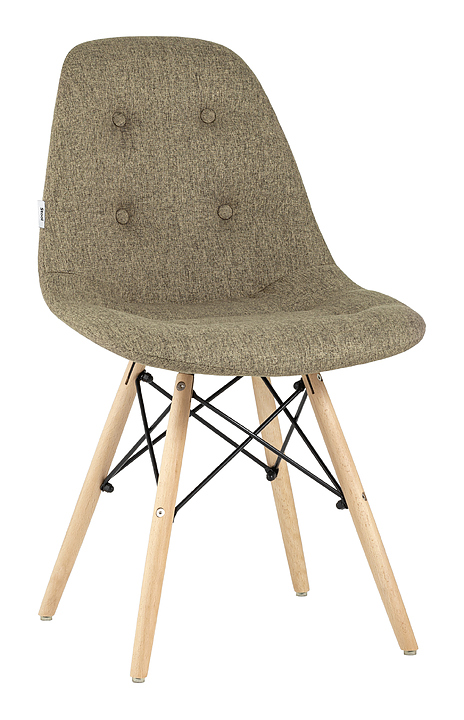 Стул Stool Group DSW SOFT рогожка светло-коричневый