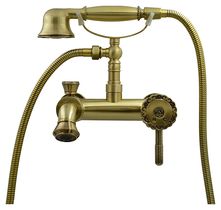 Смеситель для ванны и душа Bronze de Luxe Windsor 10419