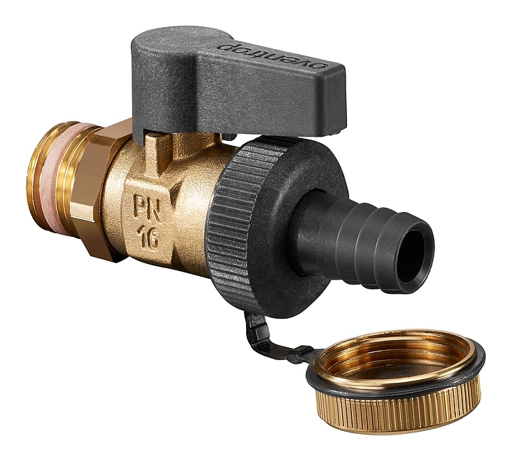 Кран шаровой Oventrop Optiflex KFE 1033314, ДУ 15, PN 16, R 1/2