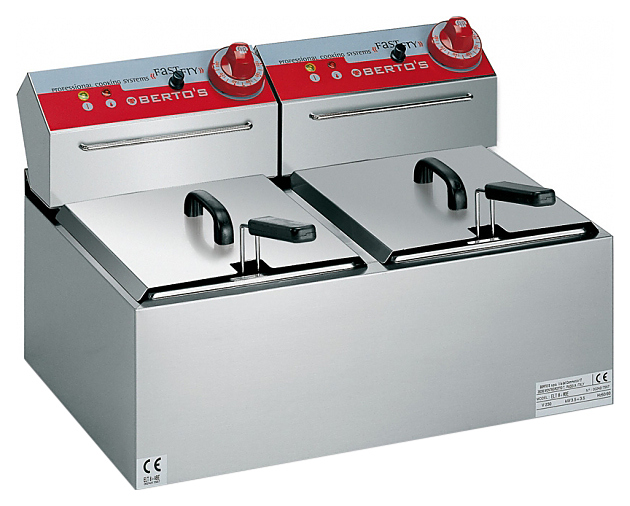 Фритюрница Berto's ELT 8+8B