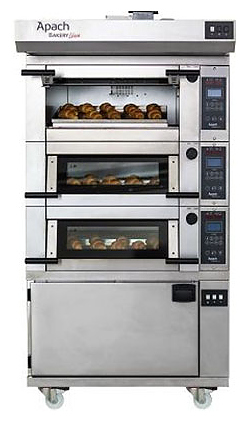Печь подовая Apach Bakery Line E2K4P DPBI-T