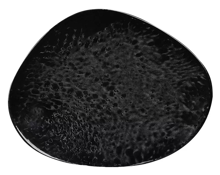 Тарелка плоская ассиметричная Kutahya Magnetite BNGLX30DU890220 300 мм