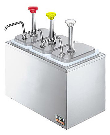 Дозатор для соусов Server SB-3 83790 цветные ручки