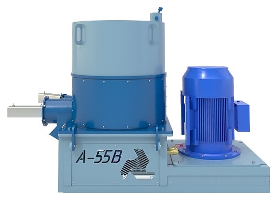 Агломератор ПЗО PZO-A-55B-01 с ременным приводом и ручным раскрытием