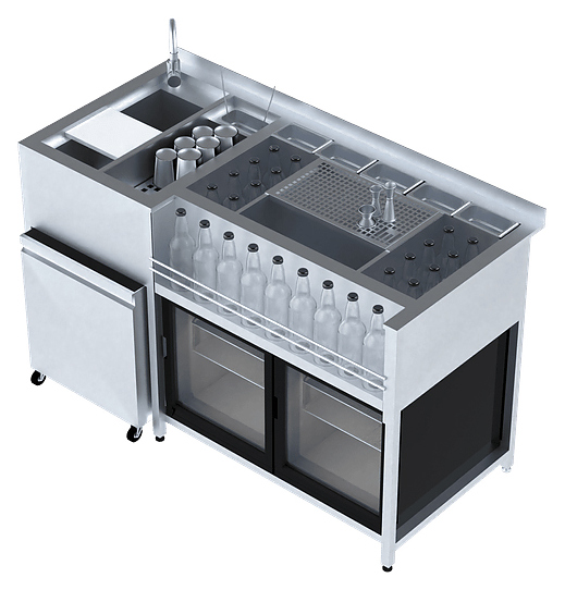 Станция коктейльная BARMADE Номер 2 (1300х700х900 мм)