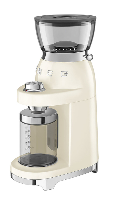 Кофемолка SMEG CGF03CREU 150 Вт кремовый, глянцевый