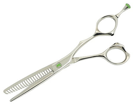 Ножницы парикмахерские филировочные Mizutani ВLACK-SMITH Ichi-Nino-San №3 TH-21 5.5