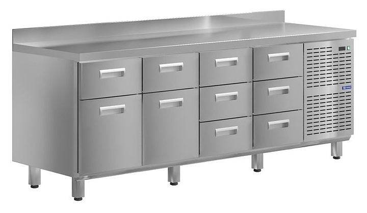 Стол холодильный KAYMAN КСХ-4433/70 (10 ящиков)