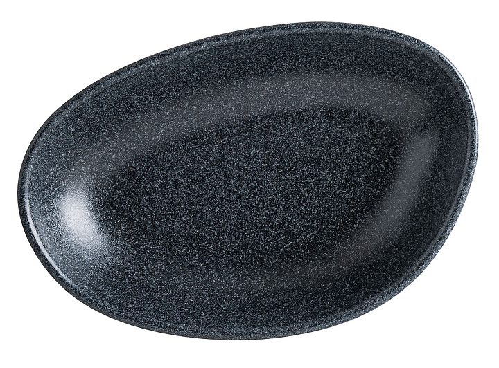 Соусник овальный Bonna Графит 74506 Ваго 150х100 мм h 30 мм