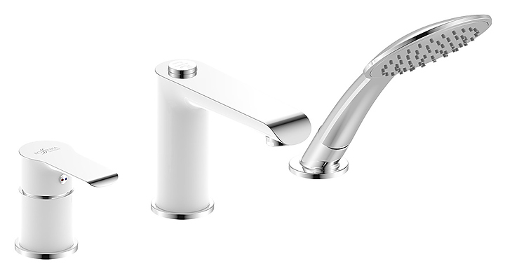 Смеситель для ванны с душем Rossinka W40-39