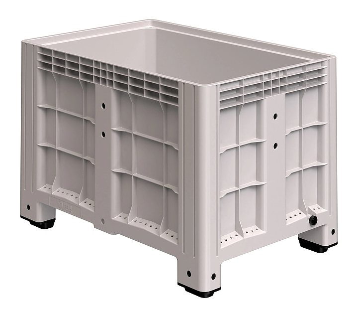 Контейнер iPlast iBOX 11.602 1200х800х800 мм на ножках, с пробкой 1