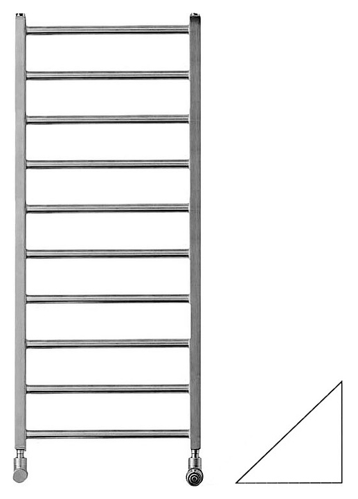 Полотенцесушитель водяной Zehnder Stalox STX-100-045 белый, 100х45 см