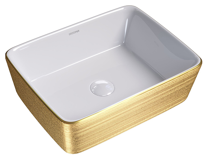 Раковина Grossman Color GR-3016GW 48х37 см, фаянс