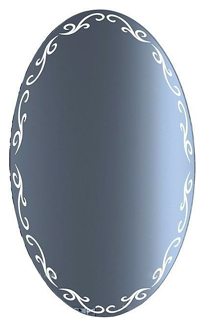 Зеркало De Aqua Декор 7590 75х90 см с LED подсветкой