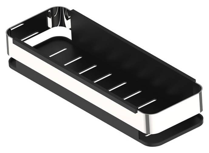 Полка душевая IDDIS Optima Home SHE13SBi44 прямоугольная