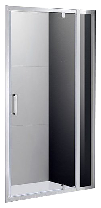 Дверь душевая CEZARES MOLVENO-BA-11-80+20-C-Cr-IV 100х195 см, в нишу, распашная