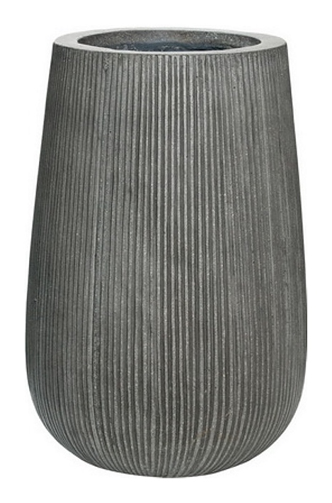 Кашпо Pottery Pots Patt high (29х43 см) Basic, темно-серое