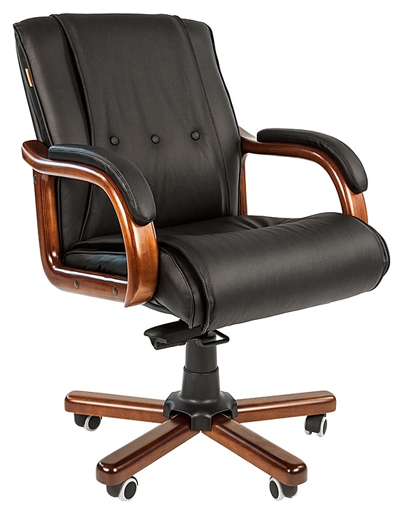 Кресло офисное Chairman 653M, черное